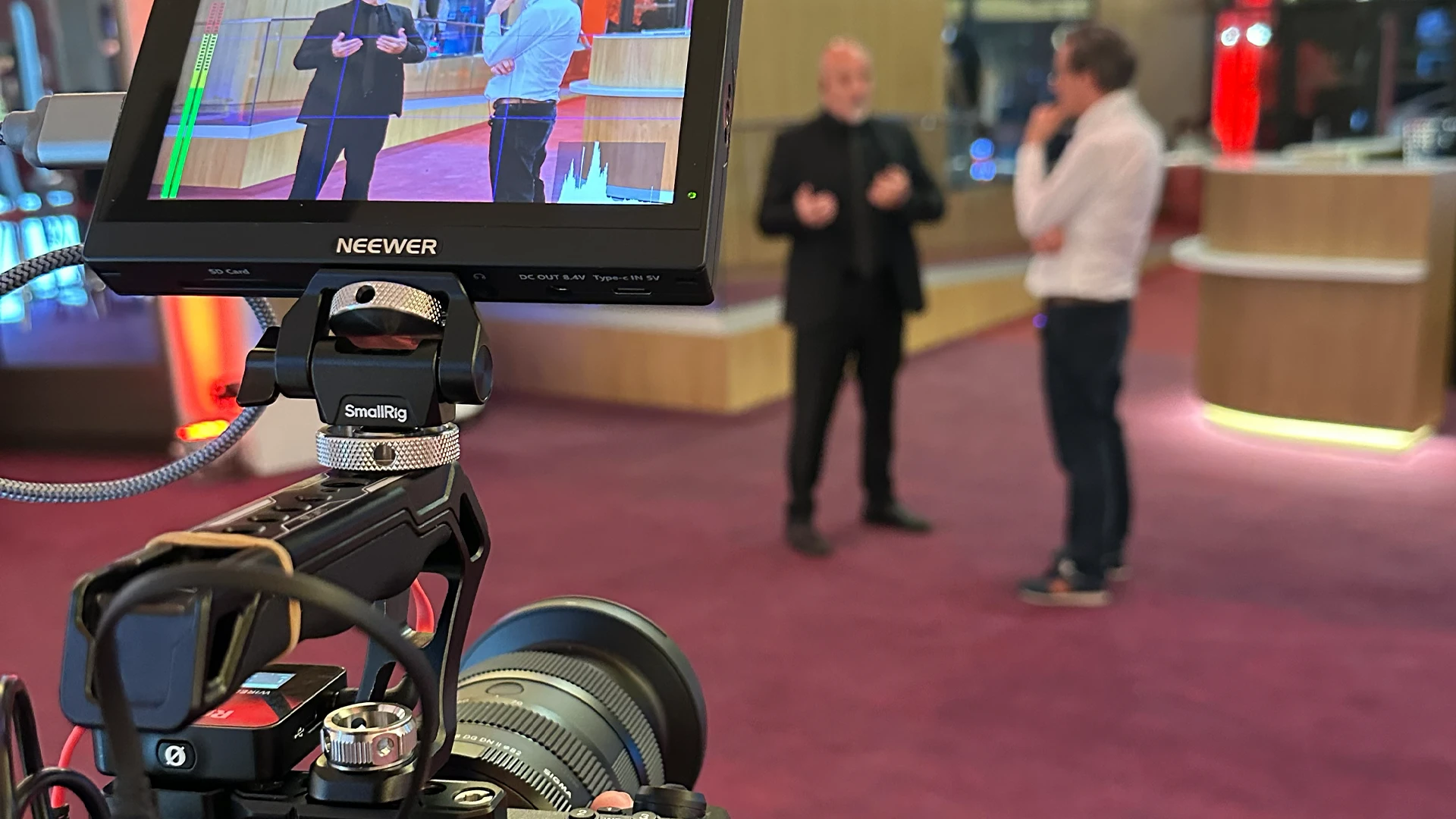 Tournage sur site